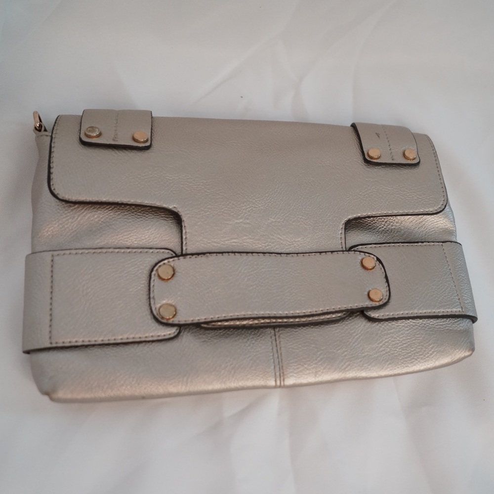 Pewter Clutch